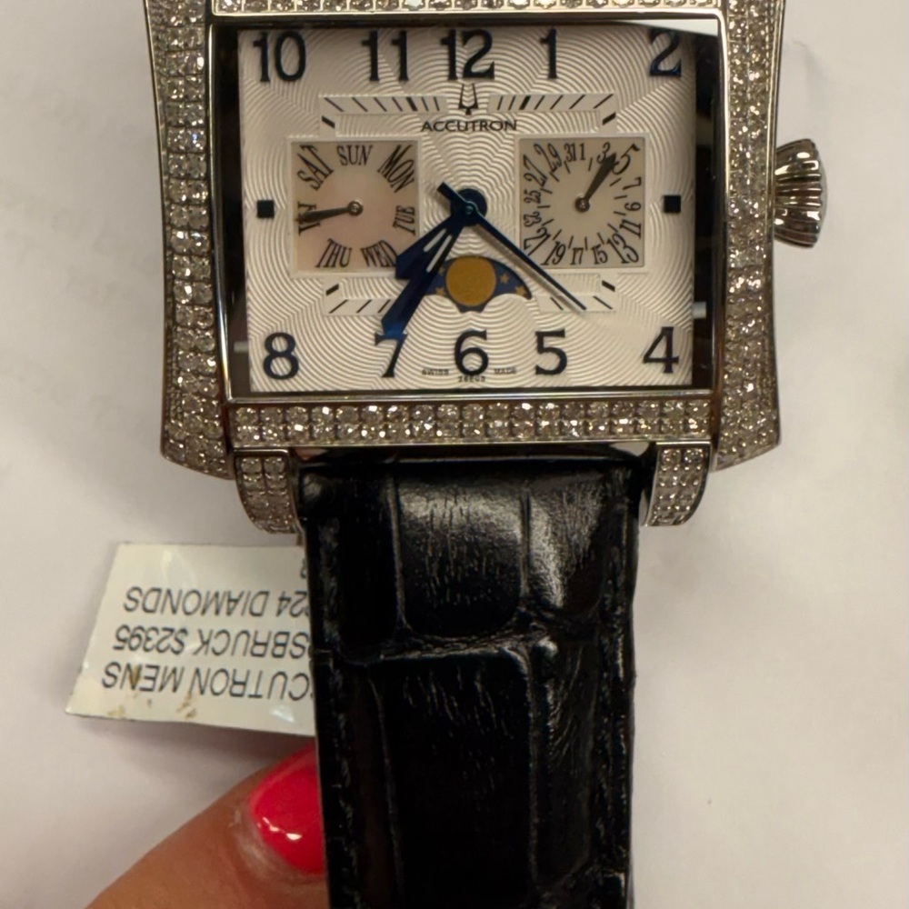 Bulova Accutron Diamond-Accented Watch